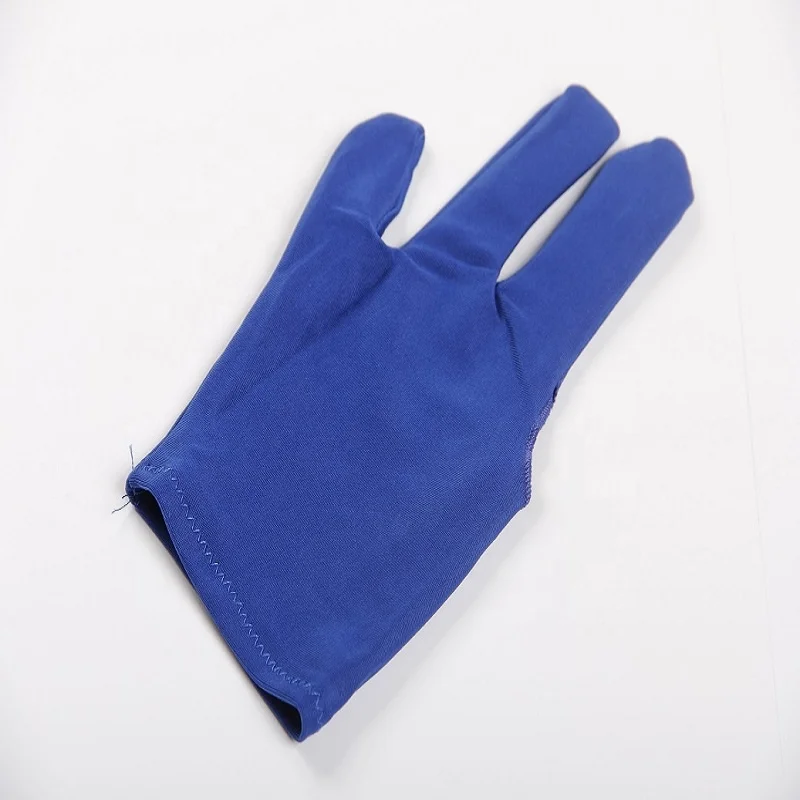 

High quality open finger snooker gloves left/right hand billiard pool cue gloves, Different colors