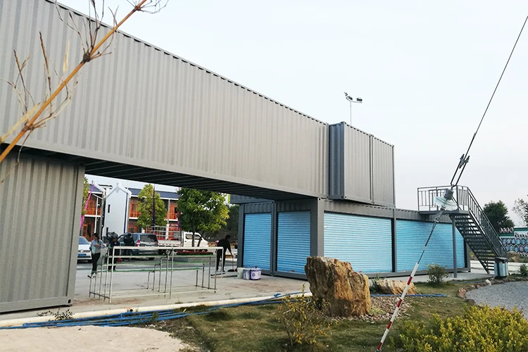 53 Ft Cargo Prefabricated Marine Sea Containerized House Plans Iso Modified 40Ft Foot Shipping Container Houses Kit For Sale