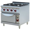 Hotel Restaurant Kitchen Equipment Supplies 900 Serials Gas Range With 4 Burner &Oven Stove cooker BN900-G809