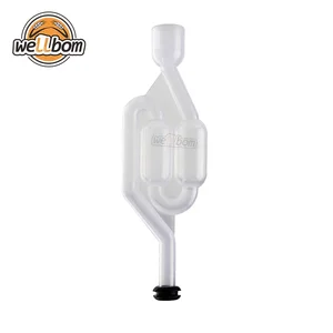 Image of India Free Shipping S Type One-Way Exhaust Seal Valve Airlock with Silicon Grommet