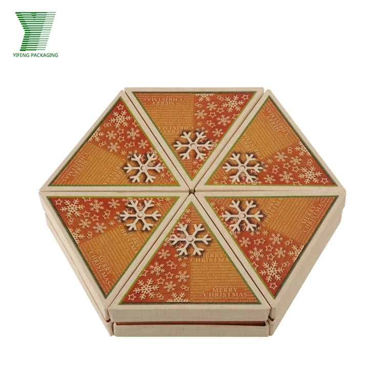 Yifeng Paperbox Packaging Custom Made 8x8 Triangle Shape ...