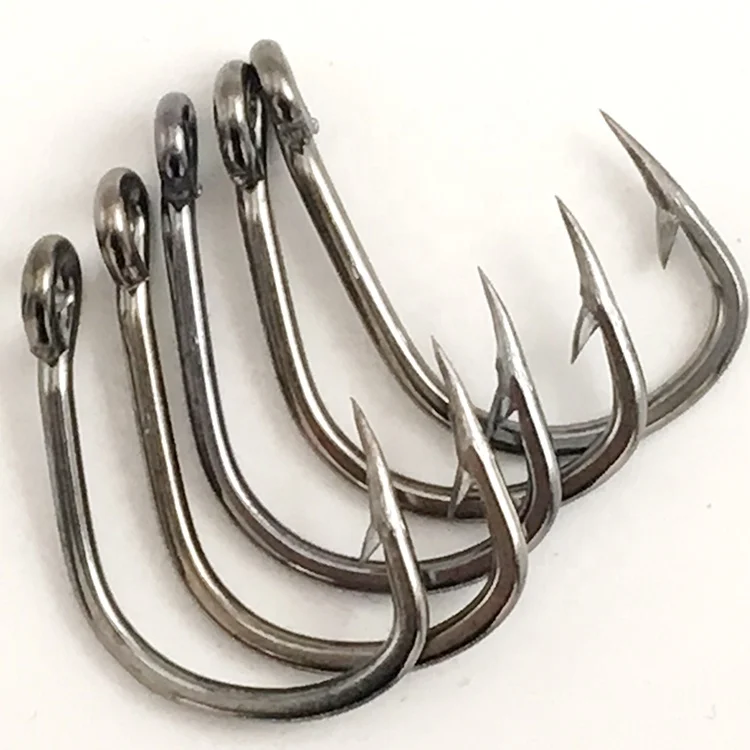 

High Quality Stainless Steel Fish Hook Sea Fishing Hooks, Black