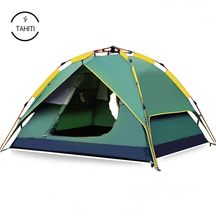 

2 Person Automatic Instant Pop Up Double Layers UV Protection Waterproof Sports Camping outdoor dome Tent, N/a