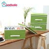 Set of 4 Foldable Fabric Basket Bins,Collapsible Storage Cube for Wardrobe Closet Display