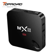 Hot Sale MXIII-2G8 TV Box Android 4.4 4K S812 Quad Core 2G+8G WIFI Receiver Media Player MX3 MXIII Bluetooth Smart TV Box