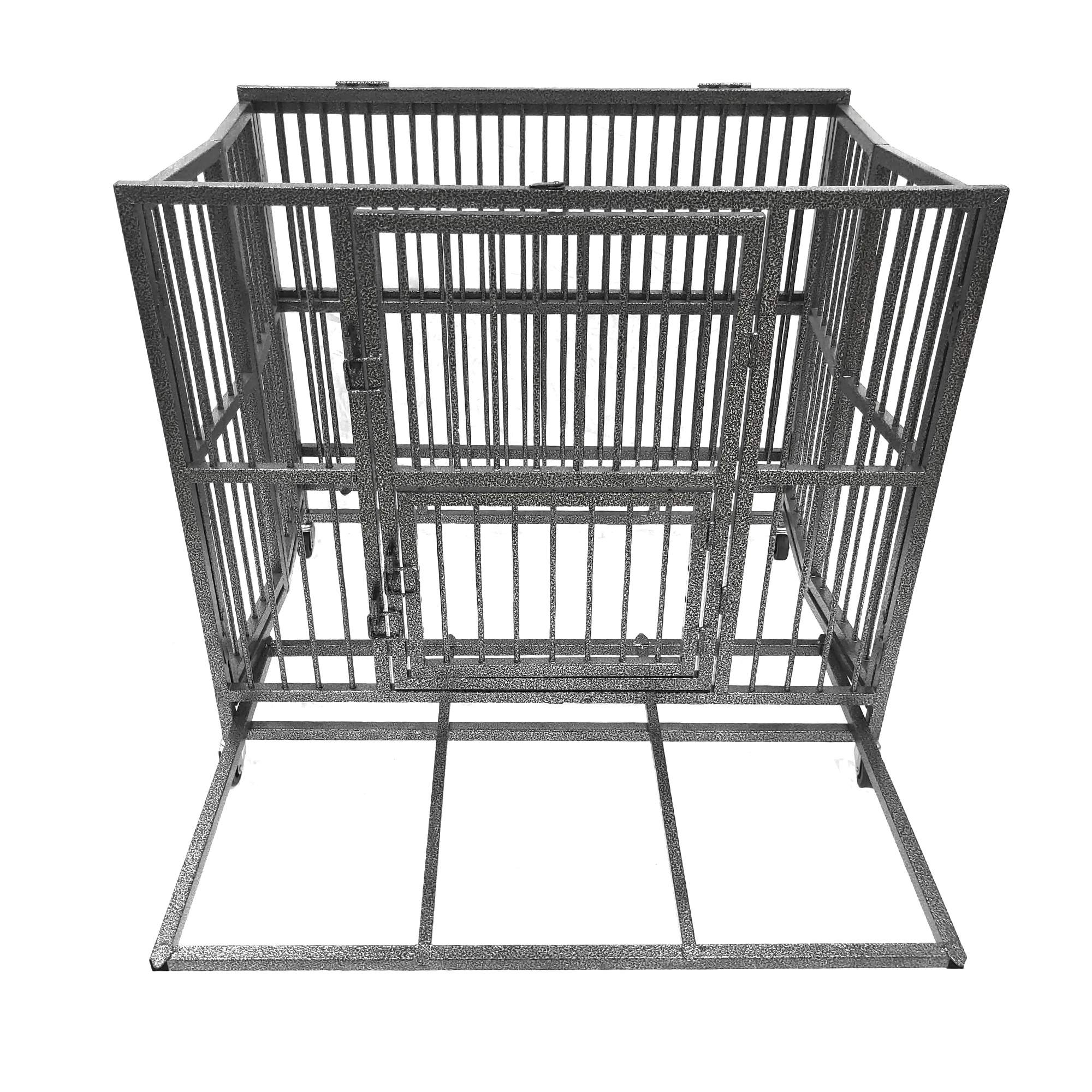 Hot Sale Cheap 43" Stackable Heavy Duty Strong Metal Iron Large Dog