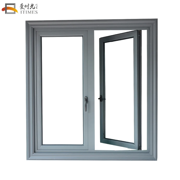 Custom Opening 180 Degree Aluminum Casement Inward Opening Casement ...