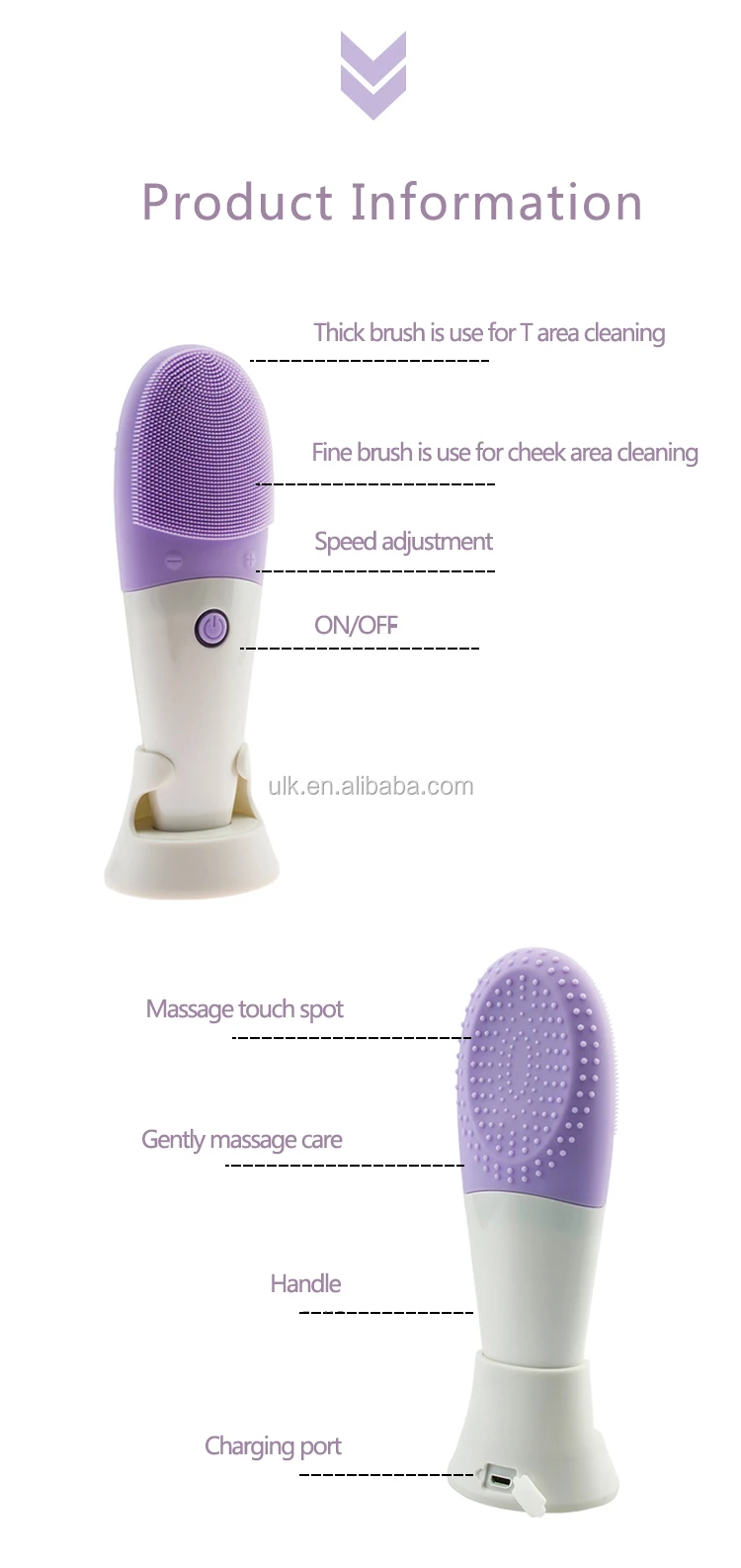Eye Massager Facial Cleansing Devices Tools Cleaning Brush Washing Machine Silicone Exfoliating Face Massager