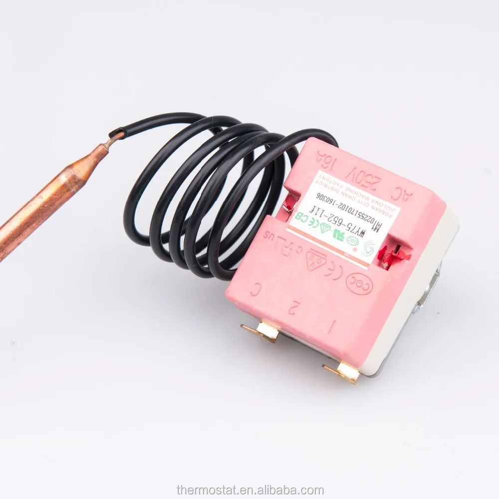 
Electric water heater capillary thermostat 
