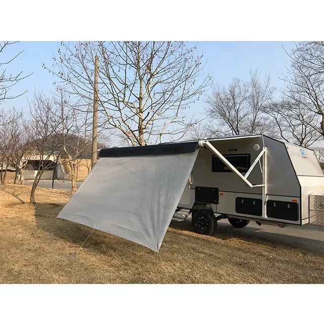 

car side privacy screen caravan rv awning sunblcoker