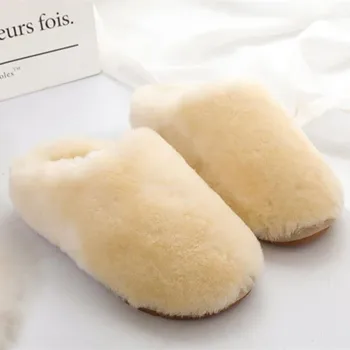 sheepskin bedroom slippers