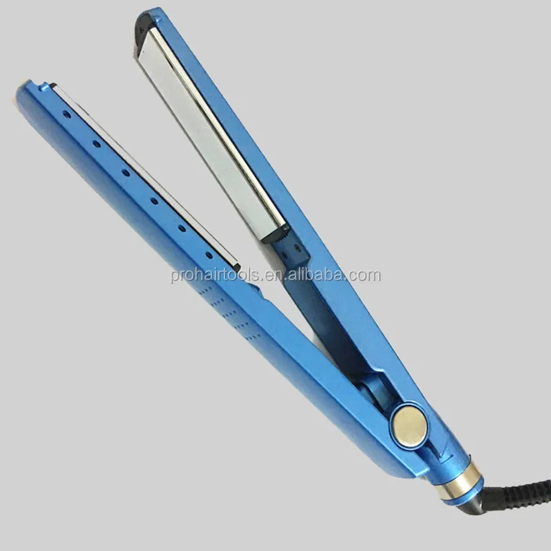 

Hair Titanium blue Hair Straightener flat iron, Optional
