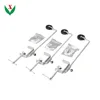 Fixed pulley and table clamps / physics / laboratory instruments