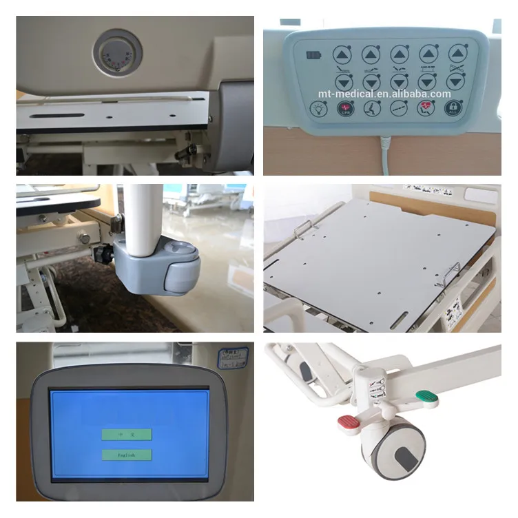Best sales electric adjustable cpr 5 function icu bed in hospital price