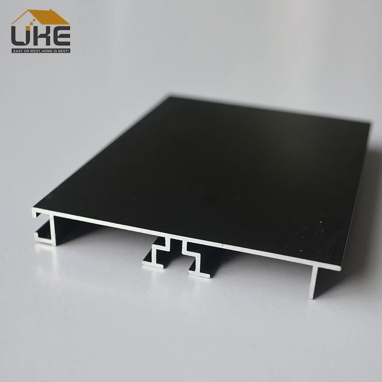Aluminum baseboard kitchen floor skirting can installed with LED lights furniture floor protection accessories