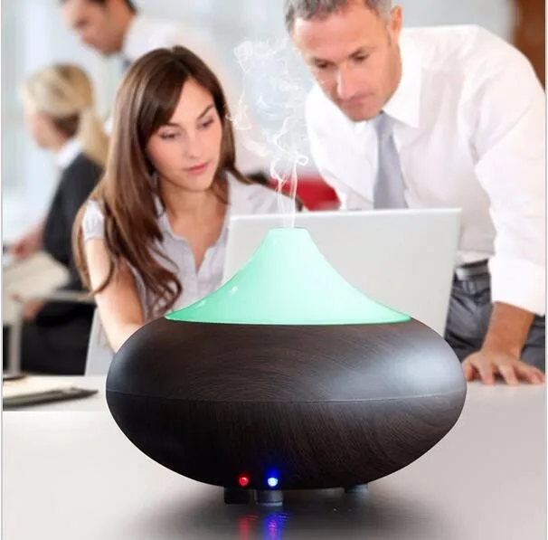 Wensltd Led Ultrasonic Air Humidifier Oil Aroma Vaporiser Diffuser