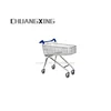 High Quality Sheet Metal Steel Structure Fabrication Work Supermarket Cart