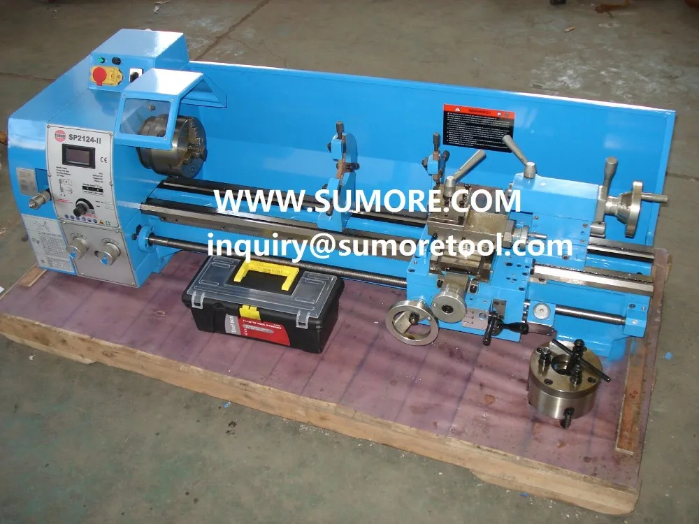 Sp2124 Bench Lathe Cq6125 With X Z Auto Feed Buy Bench Lathe,Bench