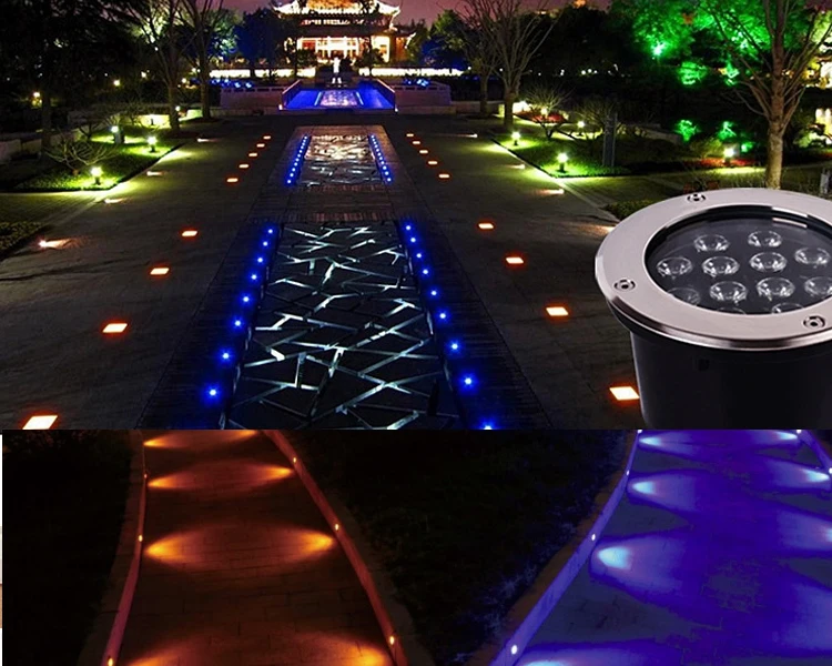 adjustable angle led underground light