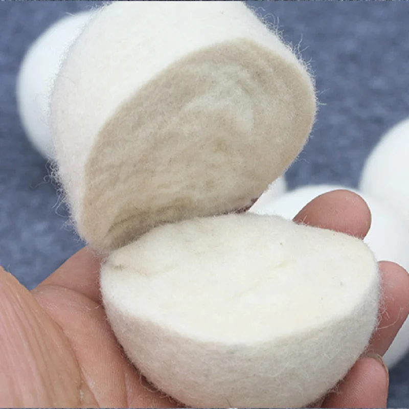 we can print logo on it felt balls 2cm wool