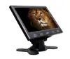 CCTV Monitor 7 Inch Monitor 16: 9 Screen 1024 * 600 AV VGA Input Touch Button/Built-in Speaker for Raspberry Pi, Security