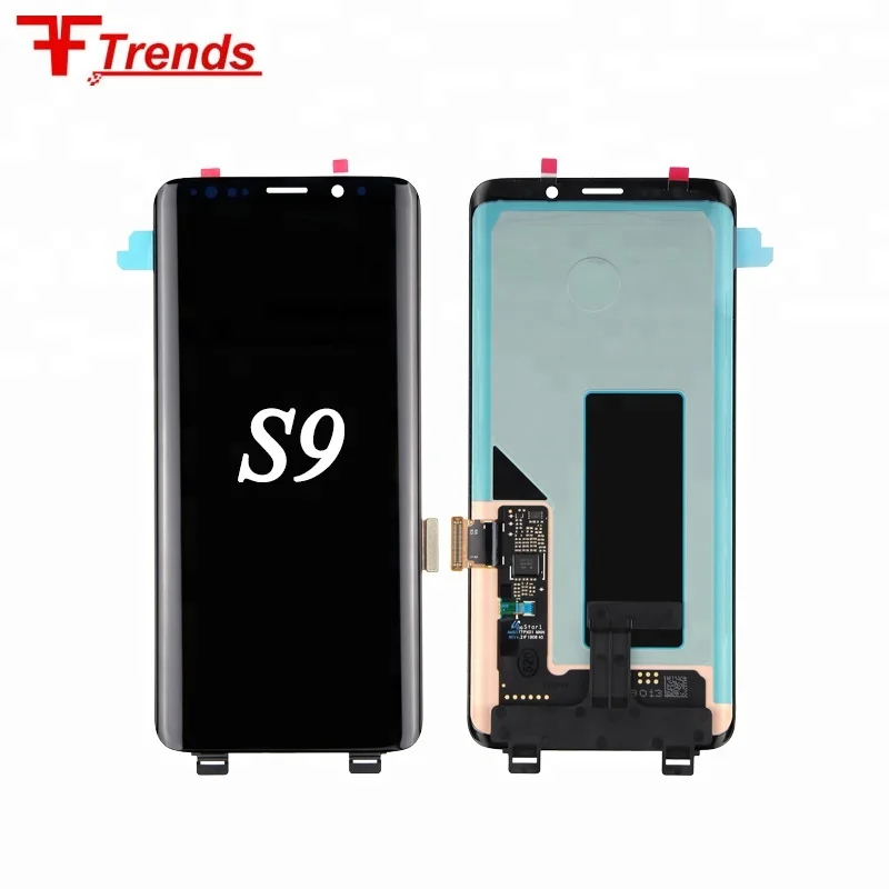 

FFTRENDS 2018 NEW LCD For Samsung Galaxy S9 G9600 G960N G960F G960U Lcd Display Screen Replacement, Black;white;gold