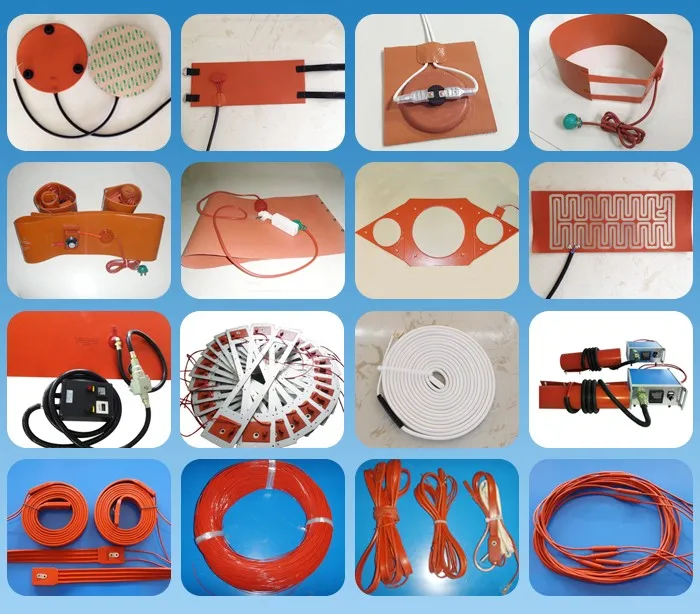 Silicone Rubber Heater for Electric Heating