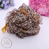 Natural sea leopard print bath sponge