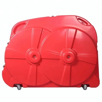 red cycling bike box