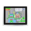 19" Industrial touch screen panel pc true flat embedded computers