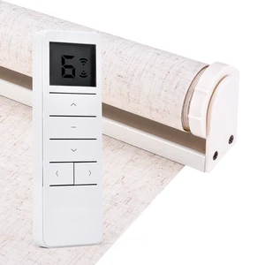 Image of htubular motor remote controller vancouver blinds automatic motorized roller blinds
