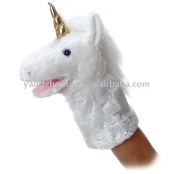unicorn hand puppet