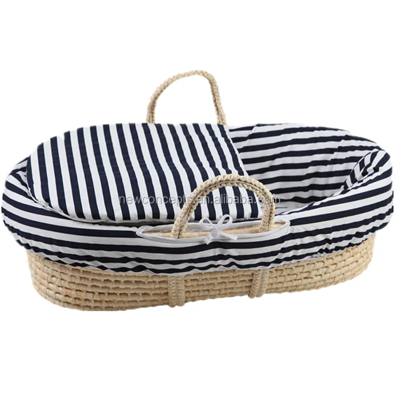 Wholesale Handmade Straw Woven Baby Moses Basket Crib Buy Moses