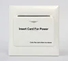 Hotel Guest Room Power Switch with EU Ellipse Mounting Box