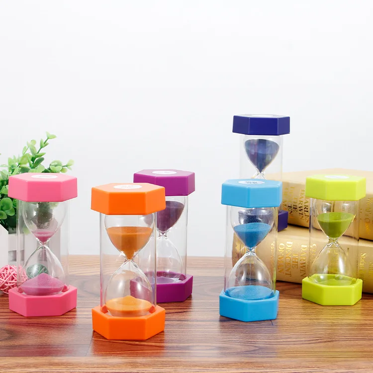 Hourglass Sand Timer 15 Minutes For Kids Games Classroom Home Office