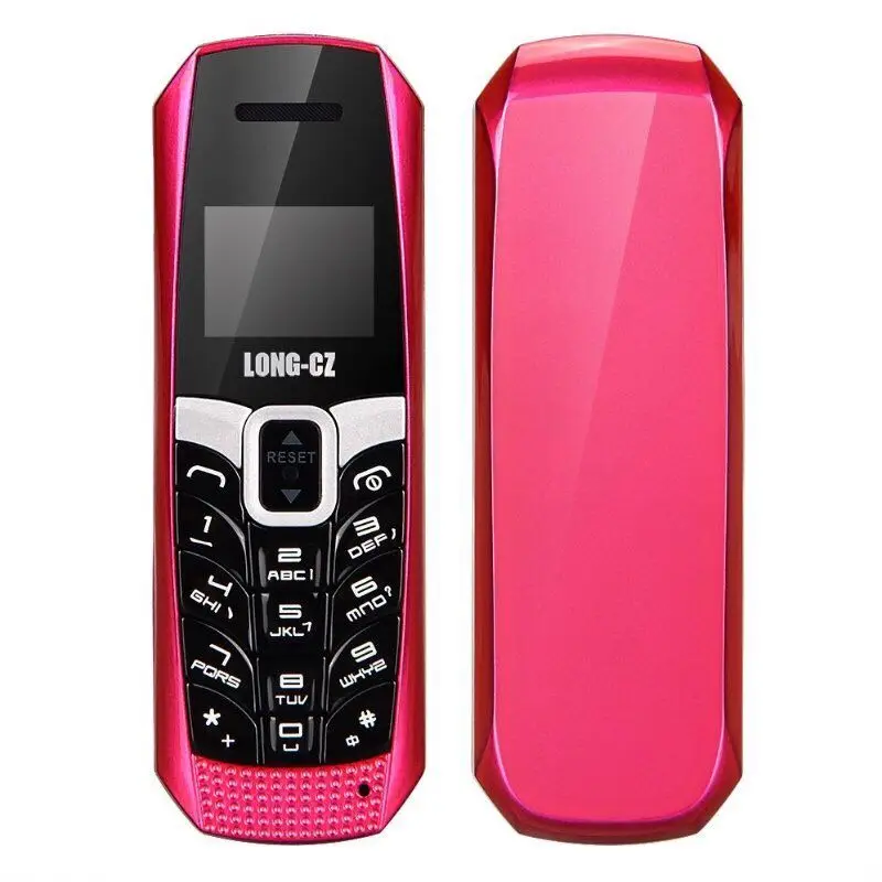 

T3 Long cz 0.66 inch bluetooth mini phone, Black;red;gold