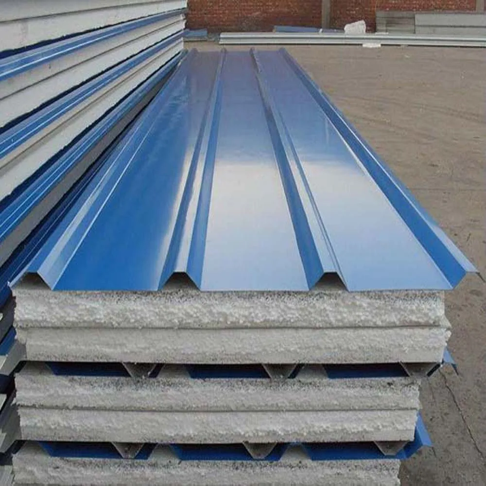 Pre Insulated Eps Styrofoam Corrugated Metal Roof Panels Buy Pre Insulated Eps Styrofoam