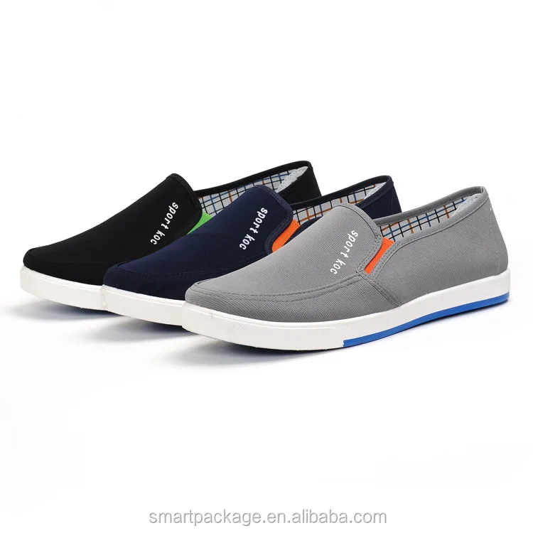 

China sales cheap mens new canvas sneakers shoes, Customized