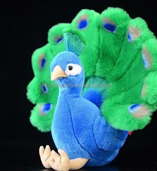 peluche pavo real
