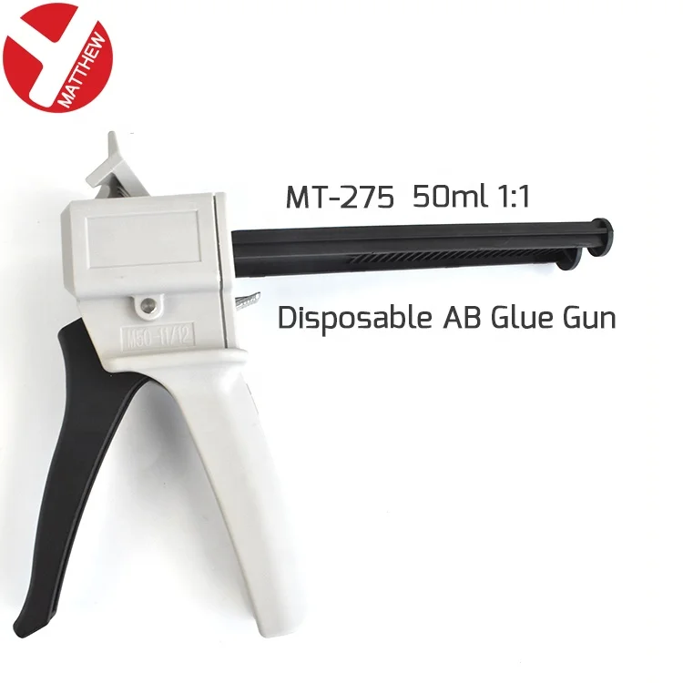 
50ml AB Dispensing Caulking Gun for Epoxy Resin Adhesive 