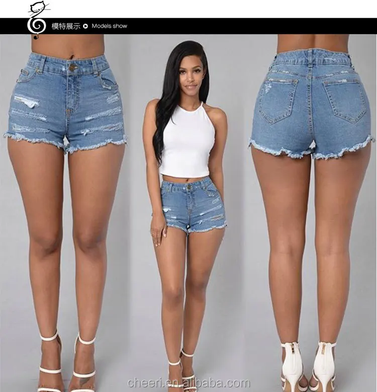 sexy girls in short jeans