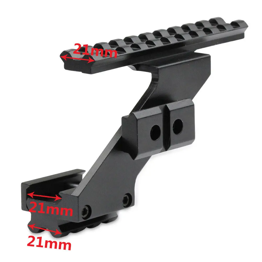 tactical precision machined aluminum (not plastic) weaver