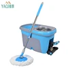 Wholesale high quality quick dry microfiber new easy clean magic 360 mop bucket foot pedal