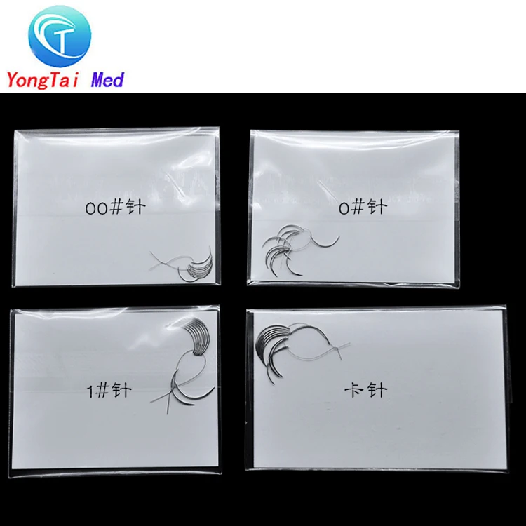 
High quality stainless steel medical sterile surgical suture needle with great price 