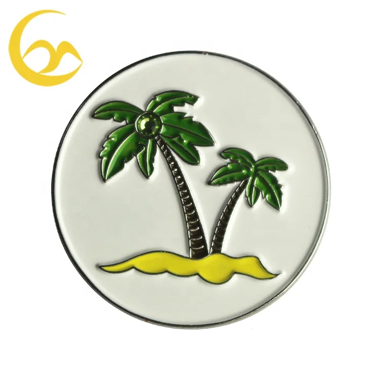 

Free freight metal ball marker golf accessories