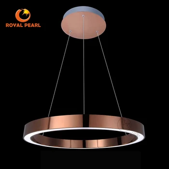 Luxury Gold Led Large Size Pendant Rose Gold Chandelier Lighting