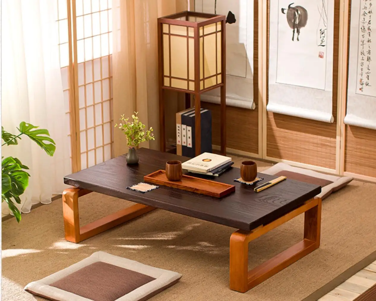столик с обогревом японский