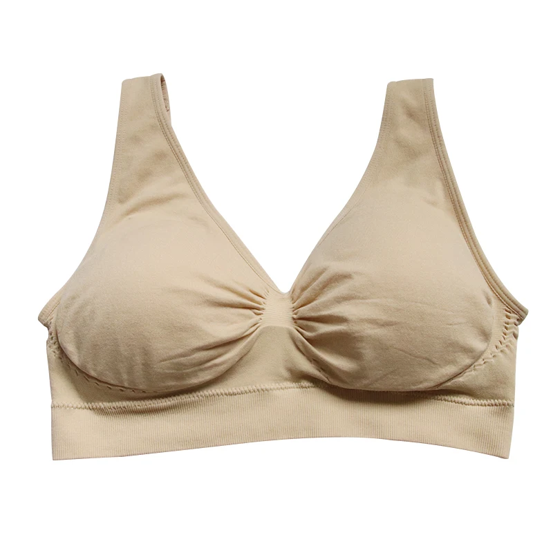 
Factory Wholesale 2018 Fitness Yoga Wear Women Padded Seamless Sports Bra 