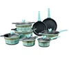 non-stick flower type color casseroles new design TO Europe