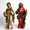 Cute Nativity Set Customized Resin Catholic Church Figure Manger Religious Nativity Christmas Statues Sets
